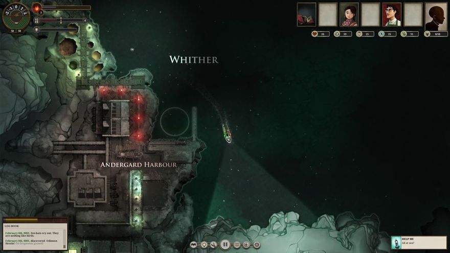 Sunless sea полифем где находится